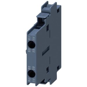 3RH1921-1EA11 SIEMENS YARDIMCI KONTAK BLOKLARI; BOY:S0-S12; 1NO+1NC; YANDAN MONTAJLI