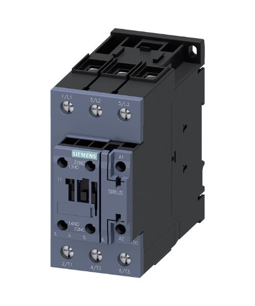 3RT2037-1AP00 SIEMENS ÜÇ FAZLI; SIRIUS KONTAKTÖR; AC 230V BOBİNLİ; 30 KW; 1NO+1NC