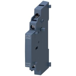 3RV2901-1A SIEMENS 3RV2 MKŞ AKSESUARI YARDIMCI KONTAK BLOĞU YANDAN MONTAJLI VİDALI 1NO+1NC