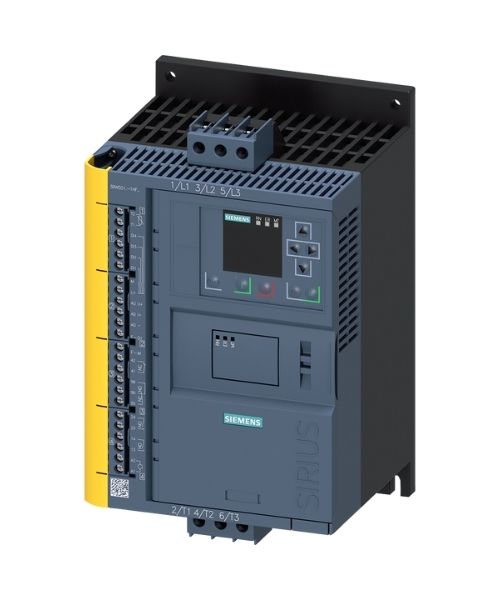 3RW5516-1HF14 SIEMENS YUMUŞAK YOL VERİCİ 32 A, 15KW 110-250VAC VİDA BAĞ., AĞIR Ş. VE EMN.TİP