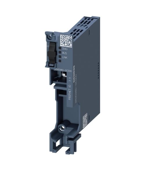 3RW5980-0CS00 SIEMENS 3RW50,3RW52 VE 3RW55E UYGUN STANDART TİP PROFİNET HABERLEŞME MODÜLÜ