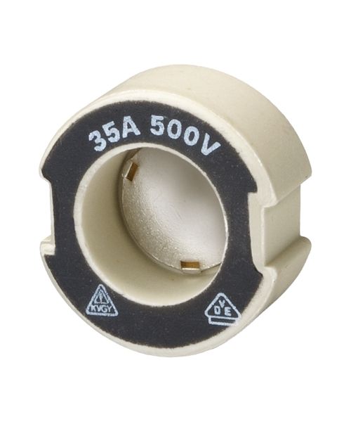 5SH317 SIEMENS DIAZED SİGORTA İÇİN VİSKONTAK; 35A; SİYAH; 500V
