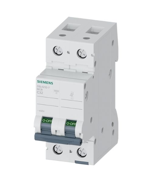 5SL4232-7 SIEMENS 32A; 2 FAZLI; ANAHTARLI OTOMATİK SİGORTA; 10KA; C TİPİ