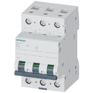 5SL4305-7 SIEMENS 0.5A; 3 FAZLI; ANAHTARLI OTOMATİK SİGORTA; 10KA; C TİPİ