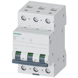 5SL4310-7 SIEMENS 10A; 3 FAZLI; ANAHTARLI OTOMATİK SİGORTA; 10KA; C TİPİ