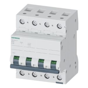 5SL4613-7 SIEMENS 13A; 3+N; ANAHTARLI OTOMATİK SİGORTA; 10KA; C TİPİ