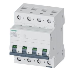 5SL6650-7 SIEMENS 50A; 3 FAZ+NÖTR; ANAHTARLI OTOMATİK SİGORTA; 6KA; C TİPİ