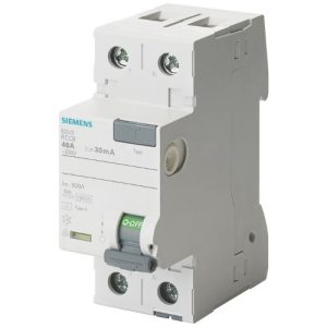 5SV3111-6 SIEMENS A TİPİ KAÇAK AKIM KORUMA RÖLESİ; 16A; 230V; 10MA;  FAZ+NÖTR; 70MM