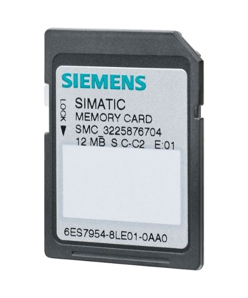 6ES7954-8LE03-0AA0 SIEMENS SIMATIC S7, MEMORY CARD FOR S7-1X00 CPU/SINAMICS, 3,3 V FLAS