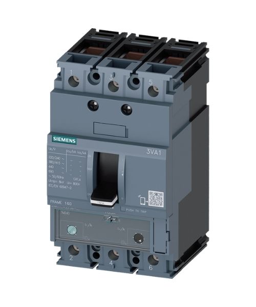 3VA1196-4EF36-0AA0 SIEMENS TMŞ 36KA 3 KUTUP, TM240, IN=16 A IR=11 A...16 A Iİ=10...20 X IN