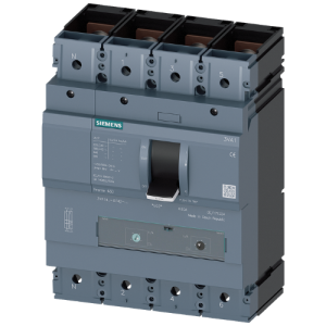 3VA1450-5EF42-0AA0 SIEMENS TMŞ 55KA 4 KUTUP, TM240, IN=500 A IR=350 A...500 A Iİ=5...10 X IN