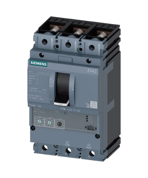 3VA2110-5HL32-0AA0 SIEMENS TMŞ 55KA 3 KUTUP ETU320, LI, IN=100 A IR=40 A...100 A Iİ=1.5...12 X IN