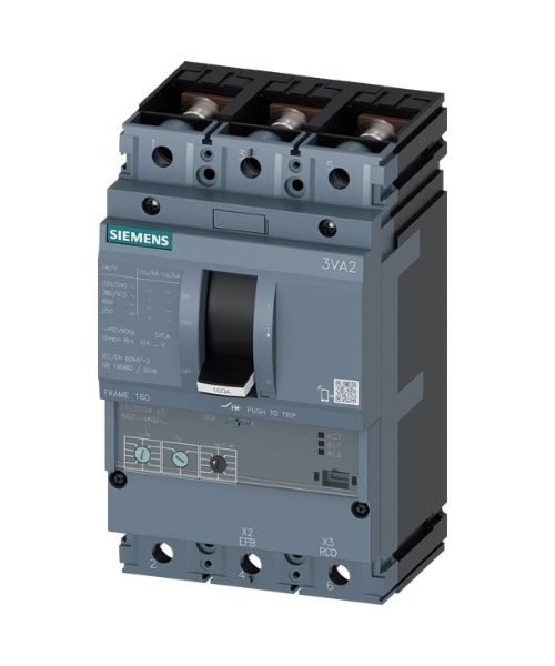 3VA2140-5MN32-0AA0 SIEMENS TMŞ 55KA 3 KUTUP, ETU350M, LSI, IN=40 A IR=16 A...40 A, Iİ=15 X IN