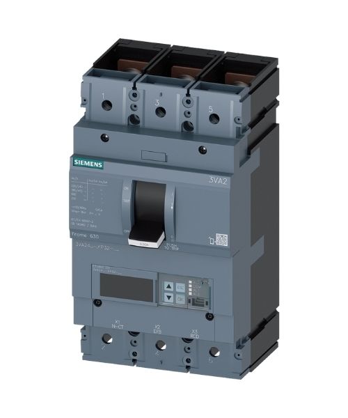 3VA2450-6KP32-0AA0 SIEMENS TMŞ 85KA 3 KUTUP ETU850, LSI, IN=500 A IR=200 A...500 A, Iİ=1.5..14X IN