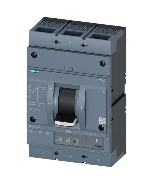 3VA2580-5HL32-0AA0 SIEMENS TMŞ 55KA 3 KUTUP ETU320, LI, IN=800 A IR=320 A...800 A Iİ=1,5...10XIN