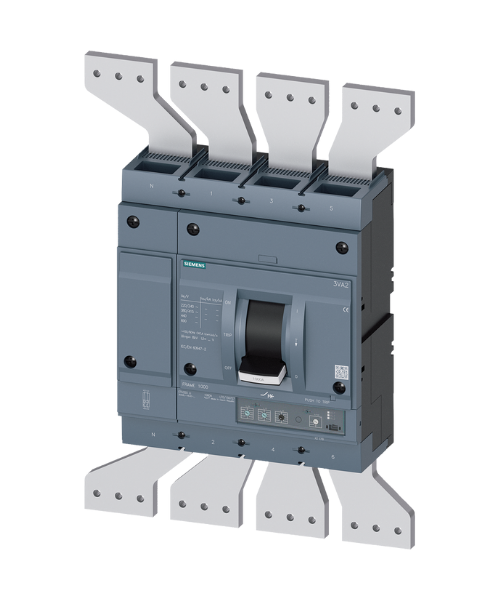 3VA2612-5HL42-0AA0 SIEMENS TMŞ 55KA 4 KUTUP ETU320, LI, IN=1250 A IR=500 A ...1250 A Iİ=1,5...10XIN