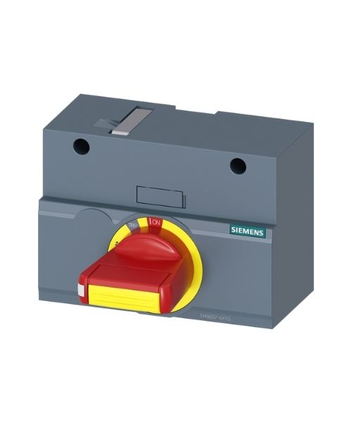 3VA9257-0EK15 SIEMENS ÖNDEN TAHRİK MEK., KOMPLE, 3VA1 250A, STANDART, KIRMIZI SARI