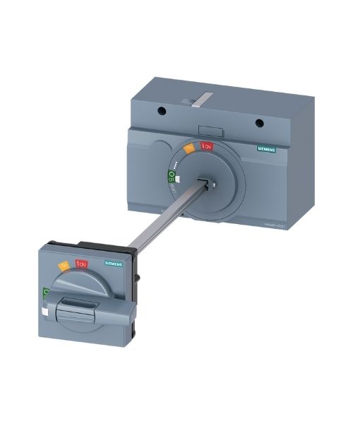 3VA9467-0FK21 SIEMENS UZATMA KOLLU TAHRİK MEK., KOMPLE, 3VA2 (400A, 630A), STANDART, GRİ