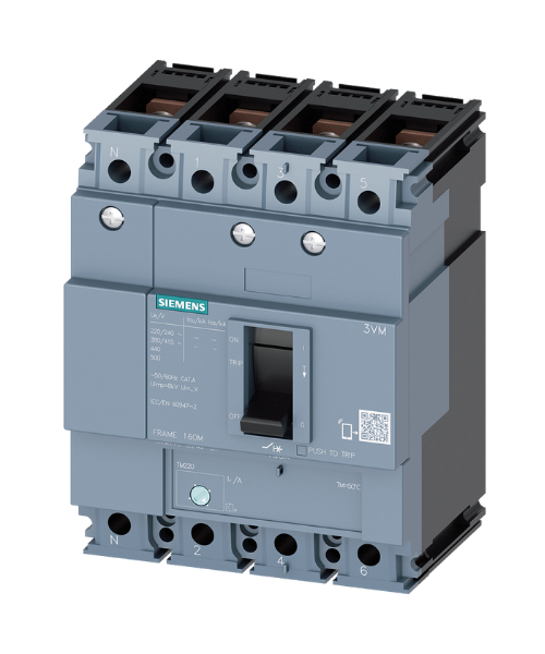 3VM1196-4EE42-0AA0 SIEMENS TMŞ 36KA; 16A; AYARLI TERMİK; SABİT MANYETİK; 4 KUTUP