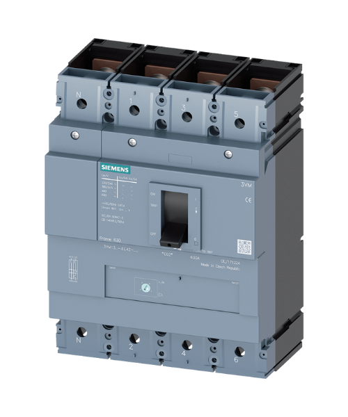 3VM1332-4EE42-0AA0 SIEMENS TMŞ 36KA; 320A; AYARLI TERMİK; SABİT MANYETİK; 4 KUTUP