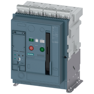 3WA1125-4AB02-0AA0 SIEMENS AÇIK TİP ŞALTER SABİT TİP 3-KUTUP IN=2500A, 85KA ETU300 LSI, 2NO+2NC