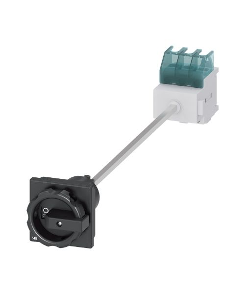 3LD2113-0TK51 SIEMENS ACİL STOP Ş. SİYAH, DİPTEN TESPİTLİ, KAPI BAĞ., 25A 9,5 KW