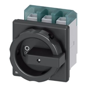 3LD2804-0TK51 SIEMENS ACİL STOP ŞALTERLERİ, ÖNDEN TESPİTLİ TAHRİK KOLU SİYAH, A125 45 KW