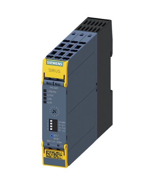 3SK1121-2CB42 SIEMENS EMN. RÖLESİ ÇİFT-EL, 24VDC BESLEME, 2NO-2NO(T), 0,5-30 SN AYARLANABİLR