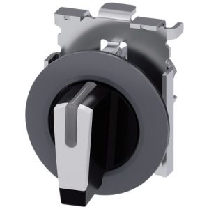 3SU1062-2DM60-0AA0 SIEMENS MAT METAL YASSI TİP 30 MM 1-0-2 IŞIKLANDIRILABİLİR YAYLI MANDAL B. BEYAZ