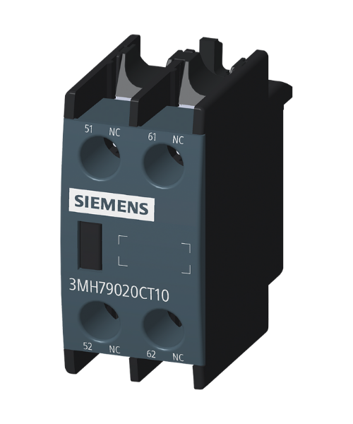 3MH7902-0CT10 SIEMENS SINOPLUS Yardımcı Kontak, Boy 0, 1, 2, 3, 4, 2NK , Önden Kontaktör