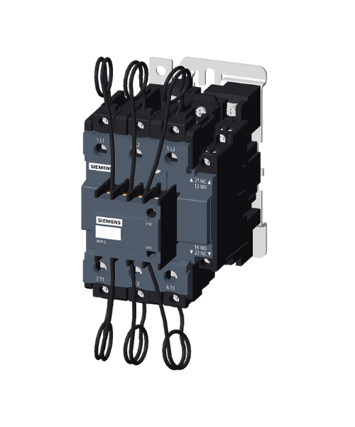 3MT7006-0JA12-6AN2 SIEMENS SINOPLUS 60kVAr (AC400-415V 40°C) 1NA+2NK, 220V 50/60Hz Kompanzasyon Kontaktörü