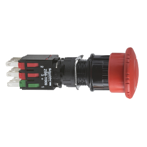SCHNEIDER ELECTRIC 30 MM MANTAR KAFALI KIRMIZI ACİL DURDURMA BUTONU ÇEVİR-ÇEK