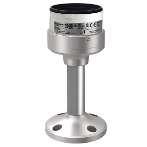 SCHNEIDER ELECTRIC FIXING UNIT PLATE WITH 100MM POLE SILVER