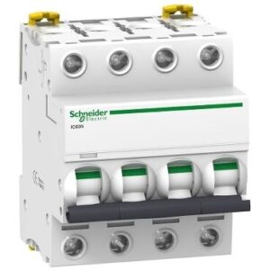 SCHNEIDER ELECTRIC A9F73440 İC60N MİNYATÜR DEVRE KESİCİ 4P 40A B EĞRİSİ