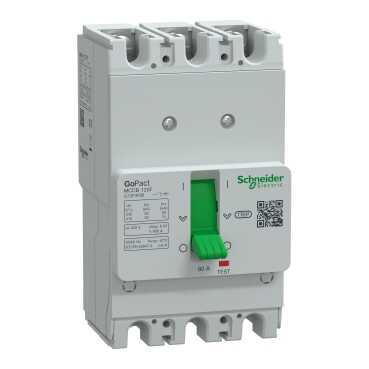 SCHNEİDER ELECTRİC G12F3F80 GOPACT MCCB 125F 3P3D 80A SABİT TİP KOMPAK