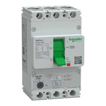 SCHNEİDER ELECTRİC G20B3A125 GOPACT MCCB 200B 3P3D 125A 25KA AYAR SAHALI KOMPAK