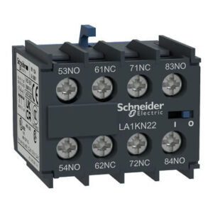 SCHNEIDER ELECTRIC LA1KN04 TESYS K YARDIMCI KONTAK BLOĞU 4 NK VİDA KELEPÇESİ TERMİNALLERİ