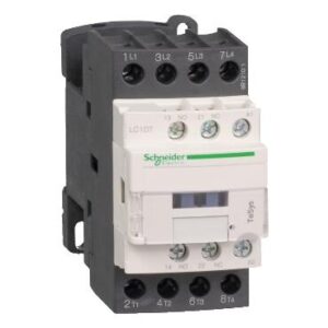 SCHNEIDER ELECTRIC LC1DT32ED TESYS D KONTAKTÖR 4P(4 NA) AC1 <= 440 V 32 A 48 V DC BOBİN