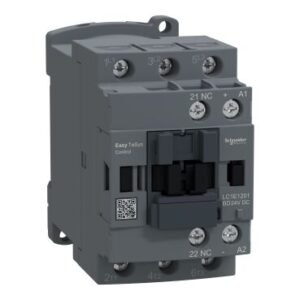 SCHNEIDER ELECTRIC LC1E1201BD 5,5KW 12A 1NK KONTAKTÖR 24VDC KUMANDA BOBİNLİ