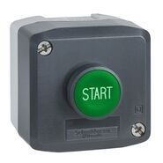 SCHNEIDER ELECTRIC XALD103 GRİ KUMANDA KUTUSU 1 YEŞİL BUTON Ø22 YAYLI DÖNÜŞ 1NA START