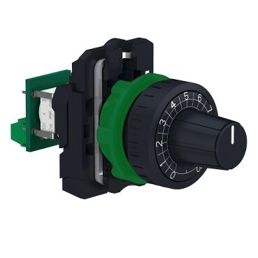 SCHNEIDER ELECTRIC XB5AD912R10K HARMONY XB5 KOMPLE POTANSİYOMETRE PLASTİK Ø22 10K