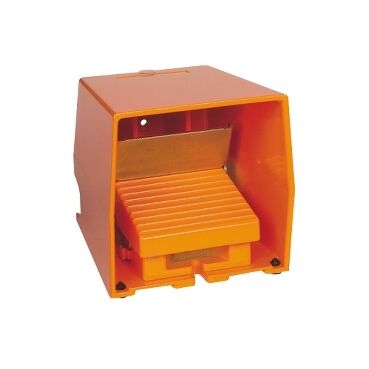 SCHNEİDER ELECTRİC XPER711 AYAK PEDALI IP66 KAPAKLI METALİK TURUNCU 2 NK + 2 NA