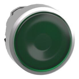 SCHNEIDER ELECTRIC ZB4BW333 ENTEGRE LED İÇİN YEŞİL SIVA ALTI IŞIKLI BASMALI DÜĞME BAŞLIĞI Ø22 YAYLI DÖNÜŞ
