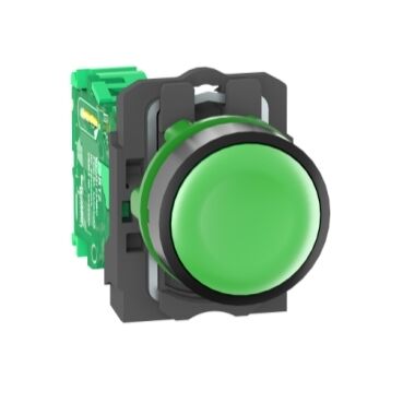 SCHNEIDER ELECTRIC ZB5RTA3 KABLOSUZ PİLSİZ BUTON VERİCİ Ø22 MM PLASTİK YEŞİL BAŞLIK