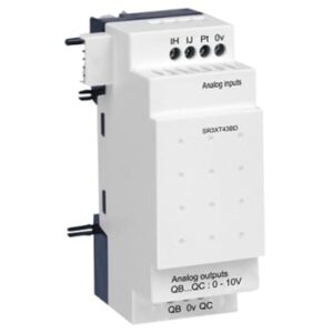 Schneider Electric  SR3XT43BD  Analog G/Ç Uzatma Modülü - 4 G Ç - 24 V Dc - Zelio