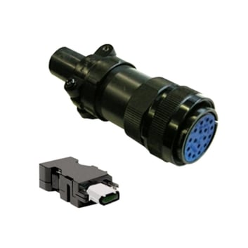 SCHNEIDER , VW3M5A21 , servo motor BCH16 military connection ki